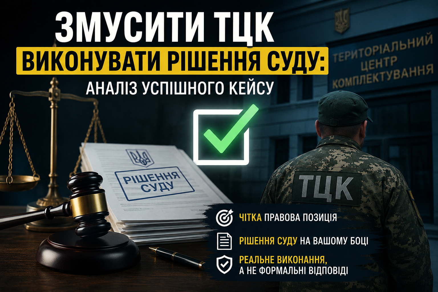 Як змусити ТЦК виконувати рішення